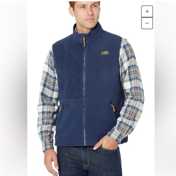 L.L. Bean Other - L.L.Bean Mountain Classic Fleece Vest Men’s Small